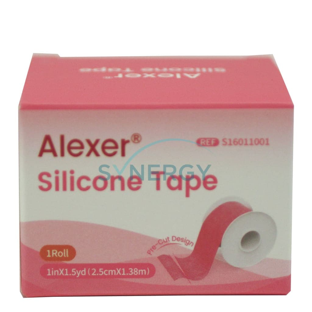 Alexer Medical Silicone Tape Pink (2.5cm x 1.5yd)