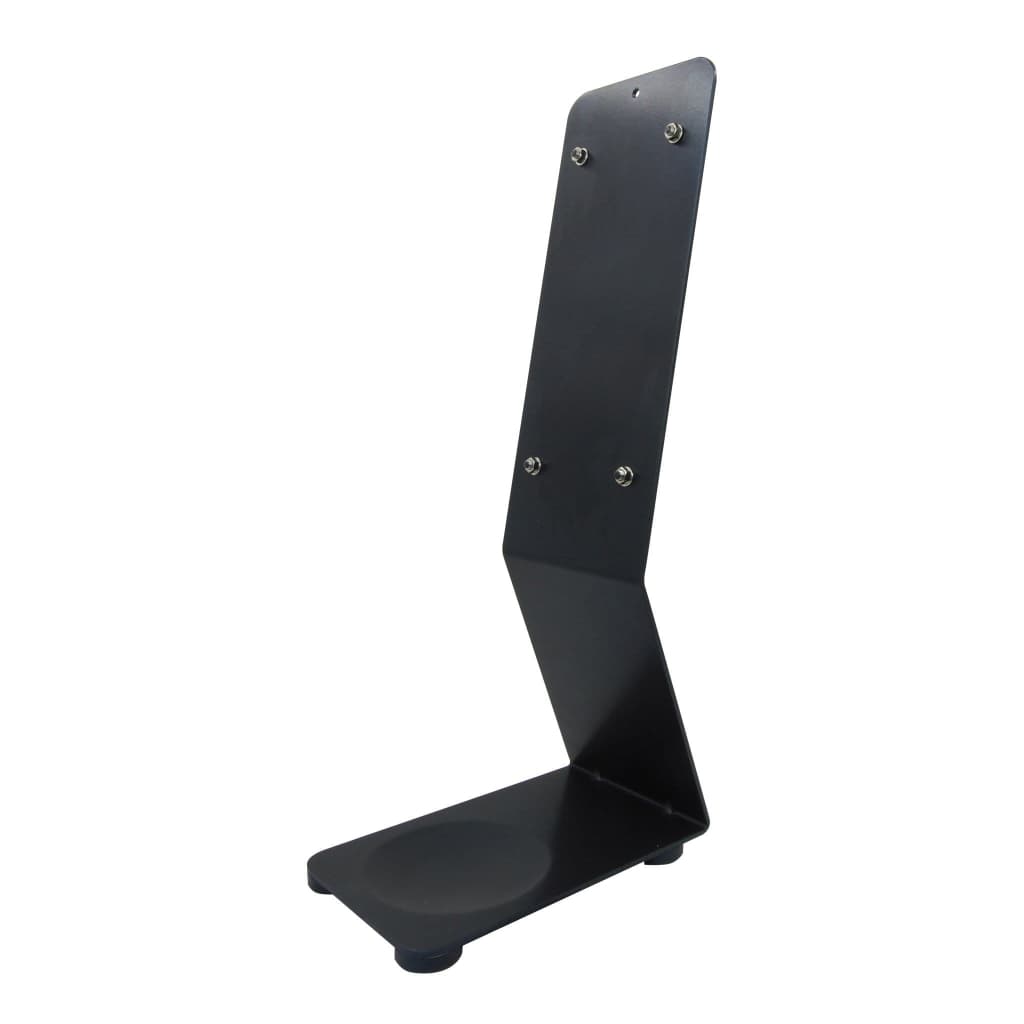 Aluminum table stand for wall soap dispenser