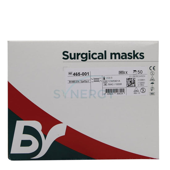 Surgeons Face Masks W/ties Green