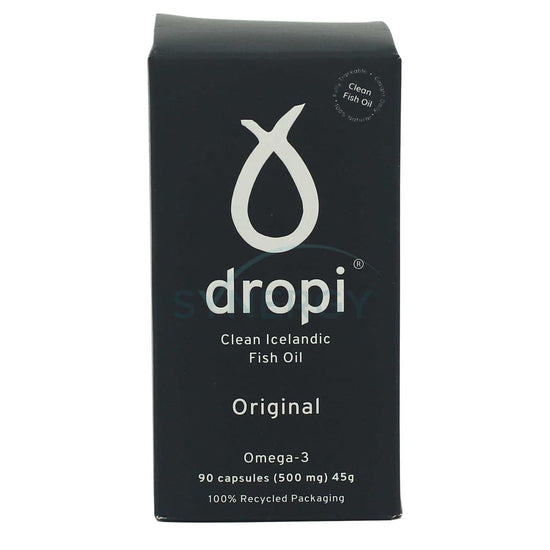Dropi Icelandic Cod Liver Oil - Extra Virgin Capsules (Bottle Of 60S)
