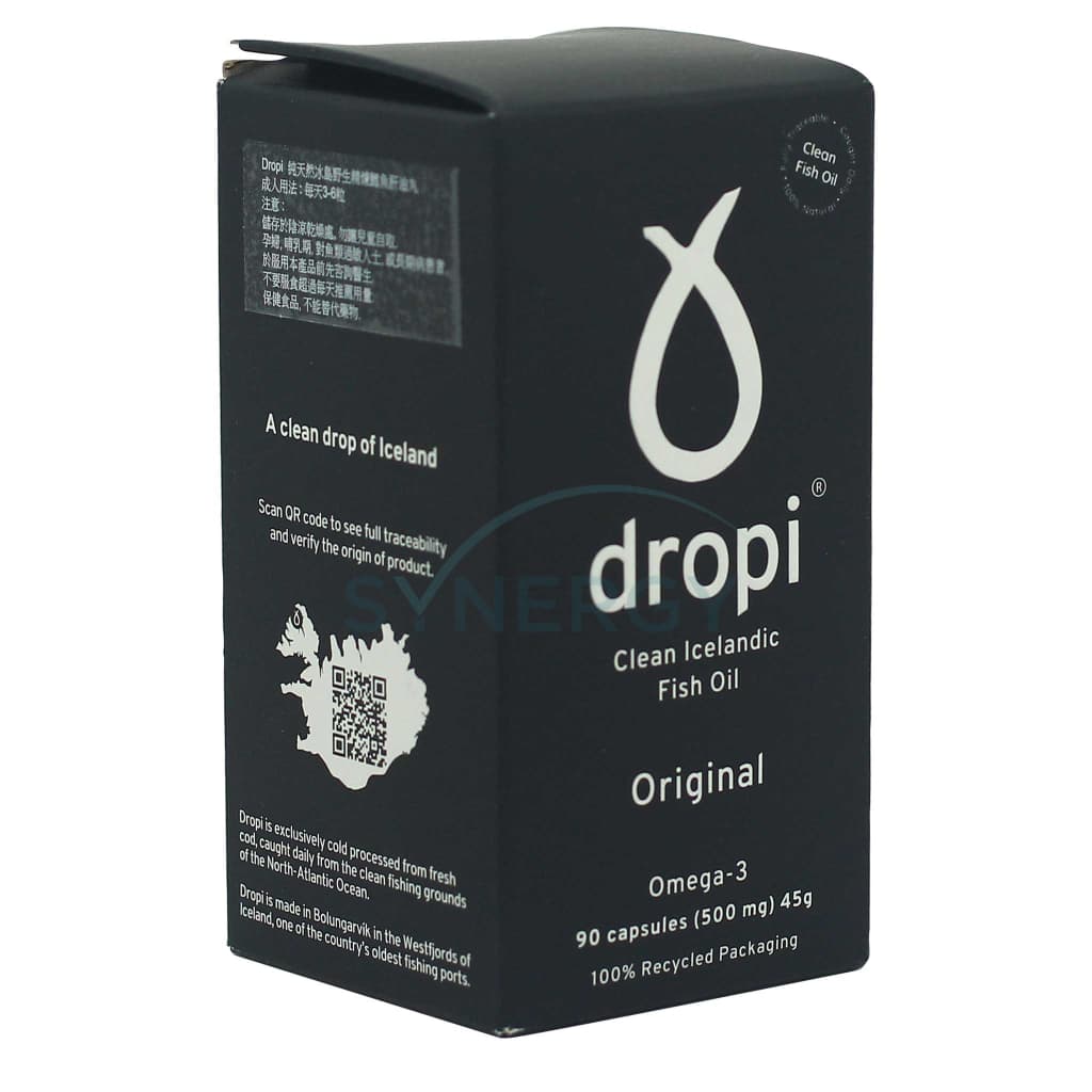 Dropi Icelandic Cod Liver Oil - Extra Virgin Capsules (Bottle Of 60S)