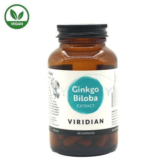 Ginkgo Biloba Extract 65mg Veg Caps