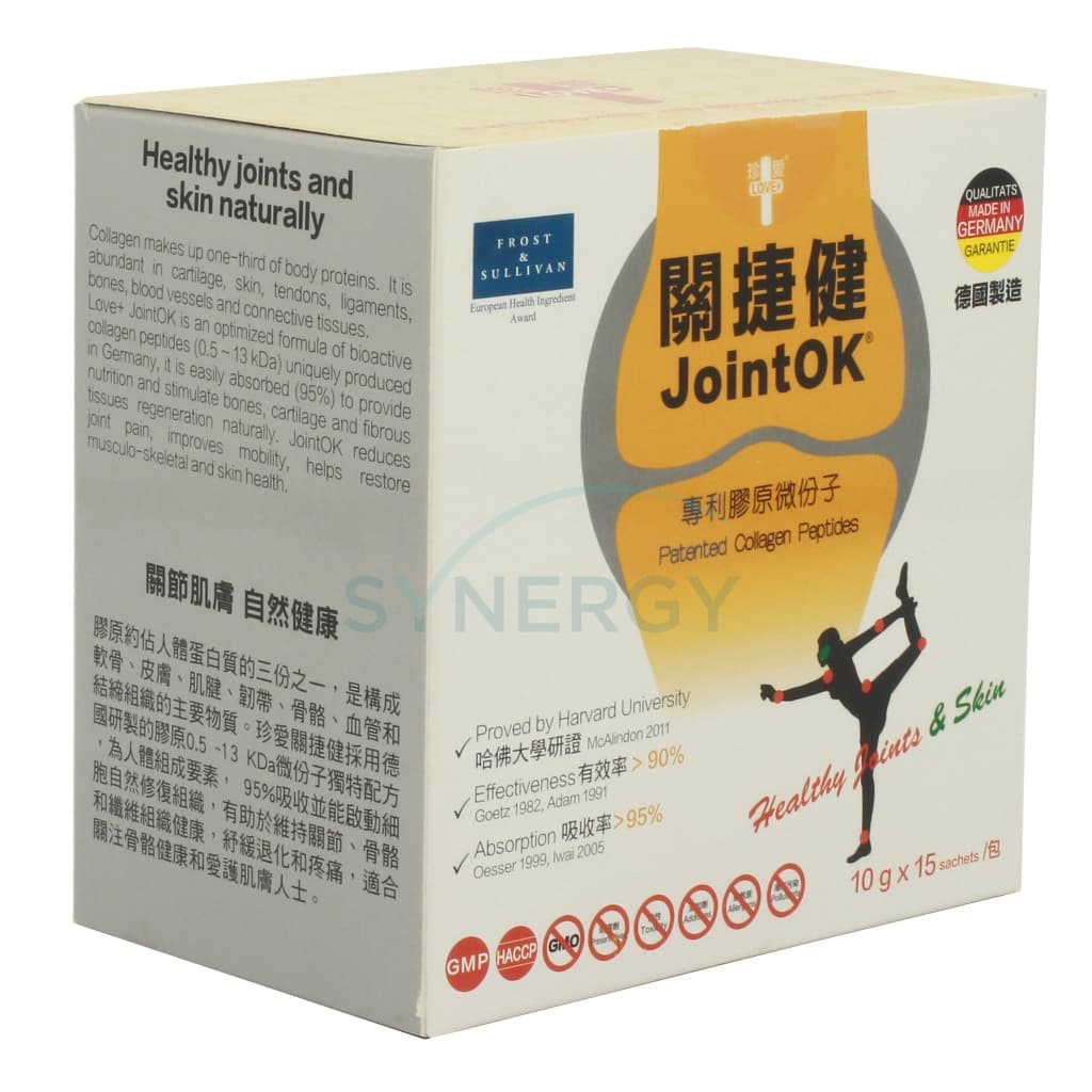 Jointok Patented Collagen Peptides - 10G Sachets (Box Of 15S)