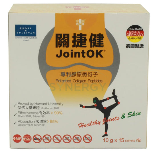 Jointok Patented Collagen Peptides - 10G Sachets (Box Of 15S)