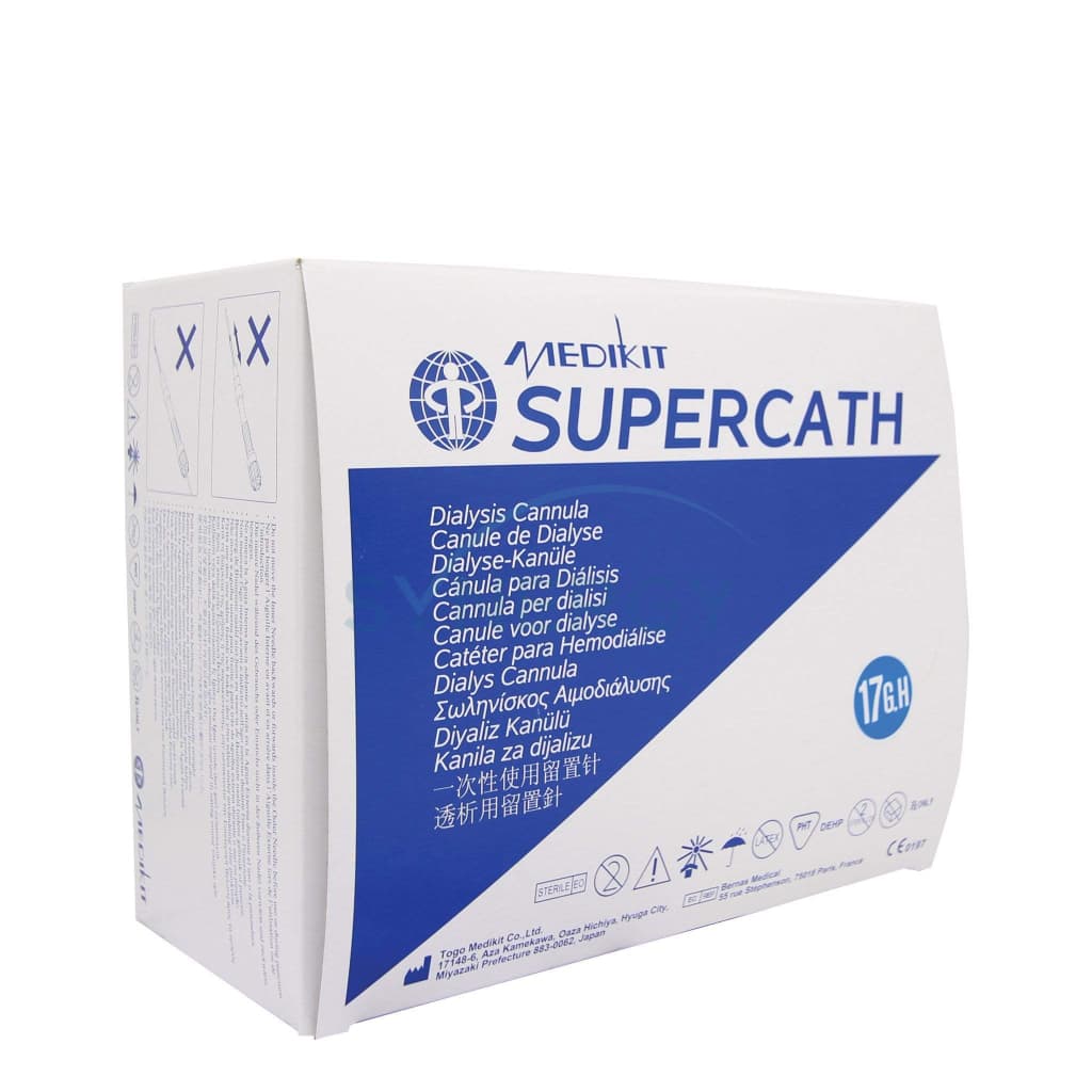 Medikit Supercath Cls Catheter 17G X 1