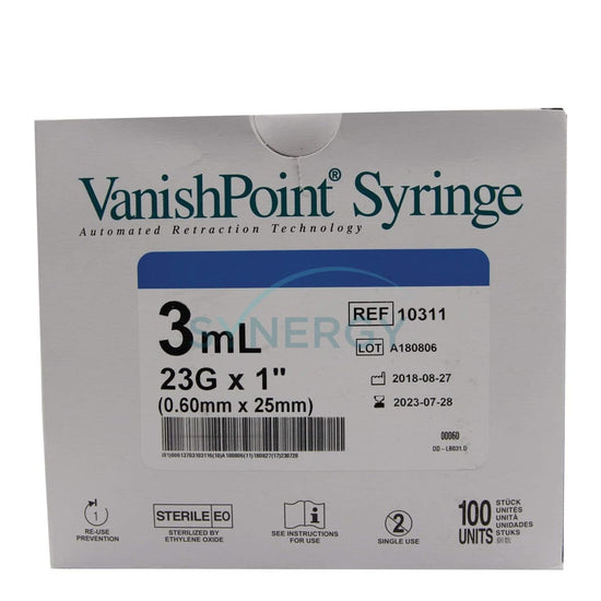 Vanishpoint Syringe 3Ml