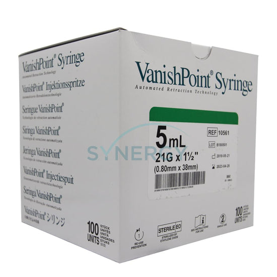 Vanishpoint Syringe 5Ml