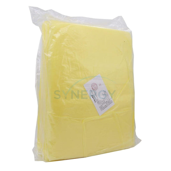 Disposable Isolation Gown 33G Regular 120 Cm X 140 - Yellow/blue