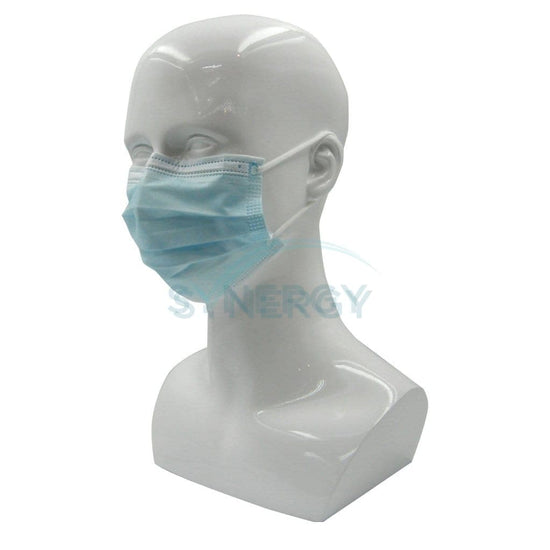Reynard Medical Face Masks (White / Blue) Blue