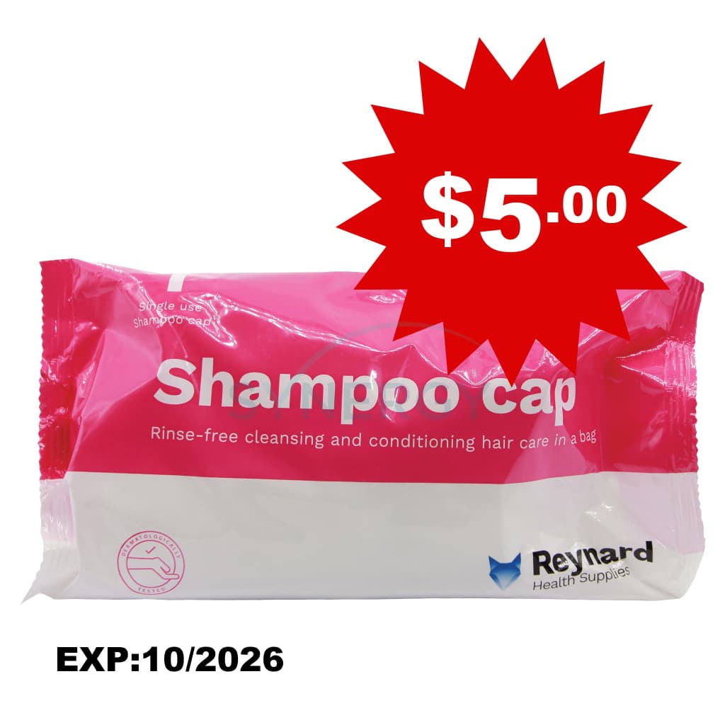 Reynard Rinse Free Shampoo Cap