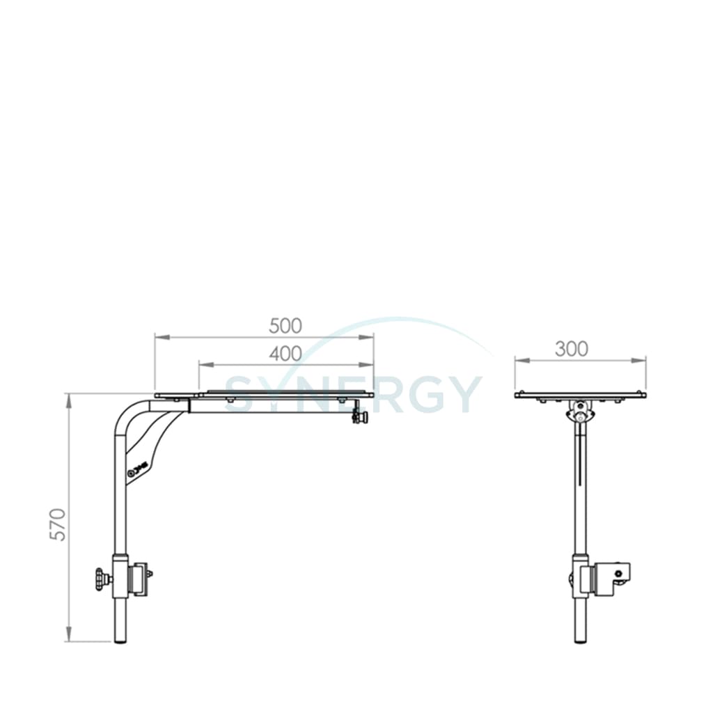 Side Table for Ambulatory Armchair