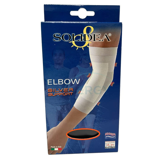 Solidea Graduated Compression Elbow Support With Silver Ions