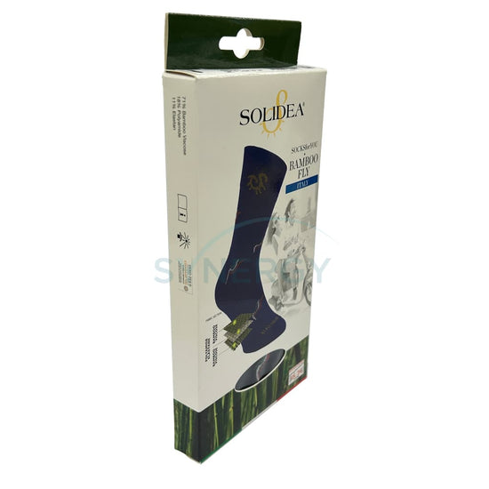 Solidea Graduated Compression Unisex Bamboo Fly Italy Socks 18/24 Mmhg Mid-Calf