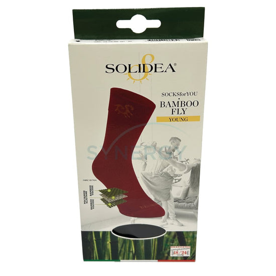 Solidea Graduated Compression Unisex Bamboo Fly Young Socks 18/24 Mmhg Mid-Calf