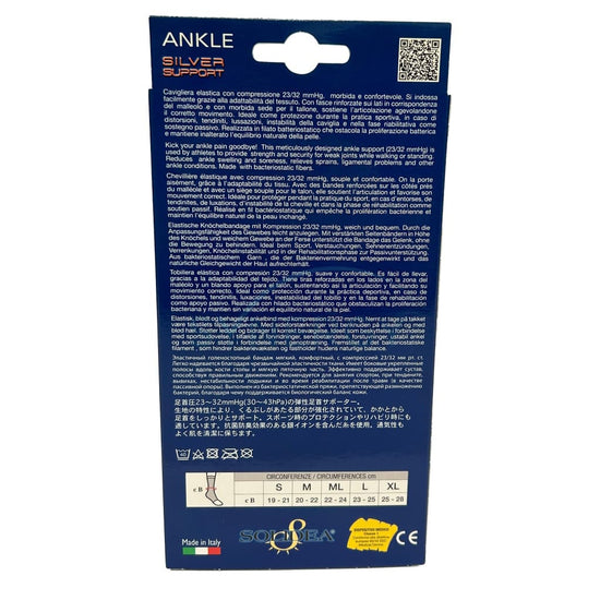 Solidea Silver Support Ankle