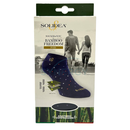 Solidea Unisex Freedom Pois Socks Low Cut