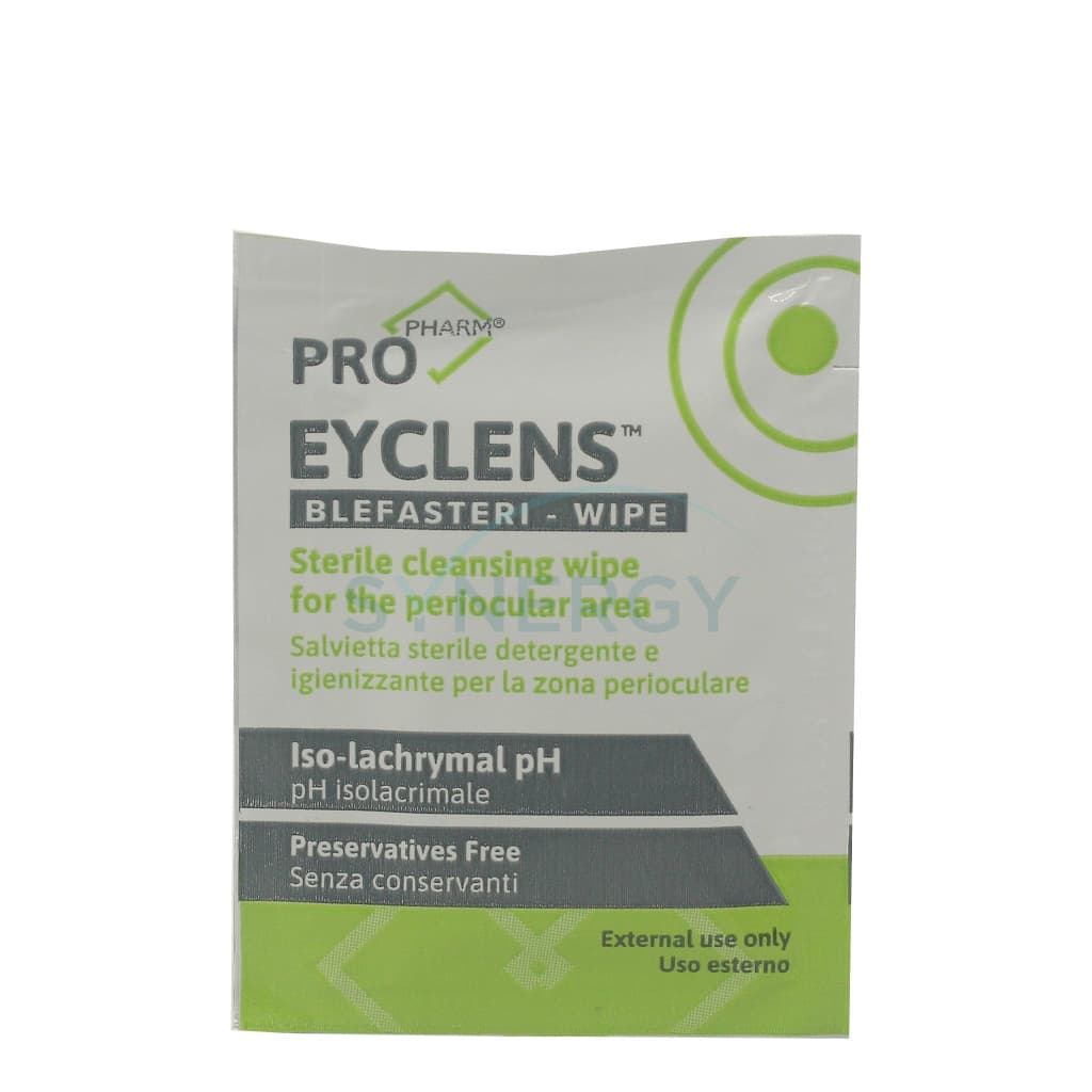 Sterile PROPharm EYCLENS BLEFASTERI WIPE (Box of 18’s)